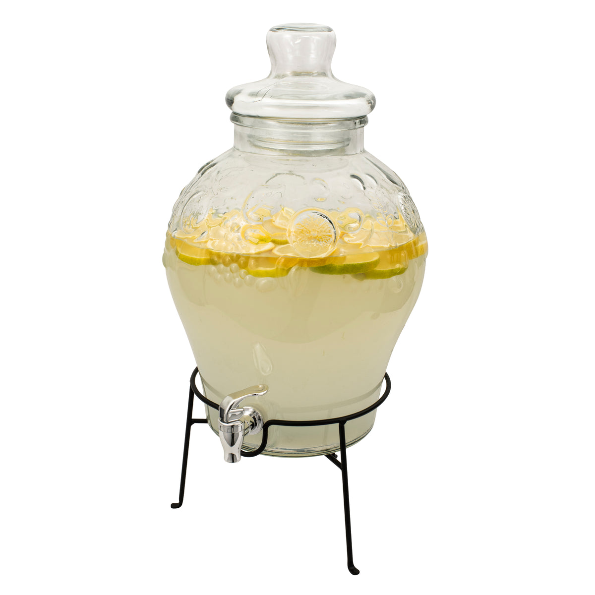 Serroni Saluti Beverage Dispenser with Stand (10L)