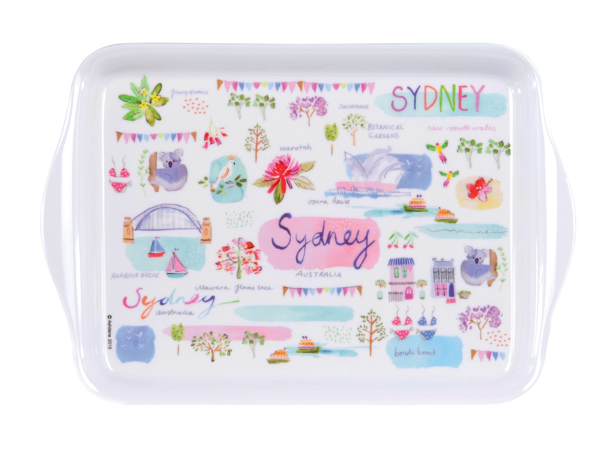 Ashdene Australia Down Under Sydney 2pk Scatter Tray