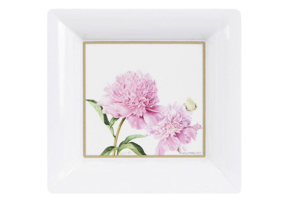 Ashdene Pink Peonies Studio Scatter Tray