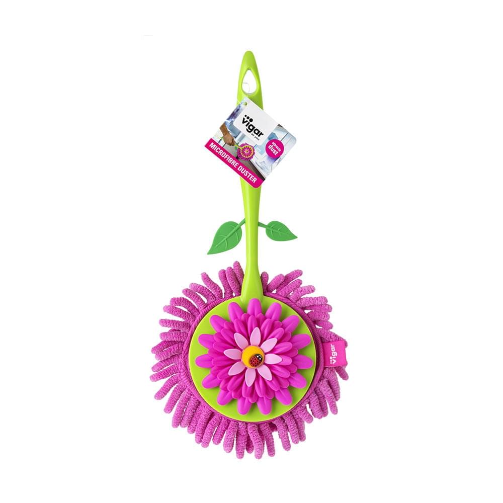 Vigar Flower Power Round Microfibre Duster