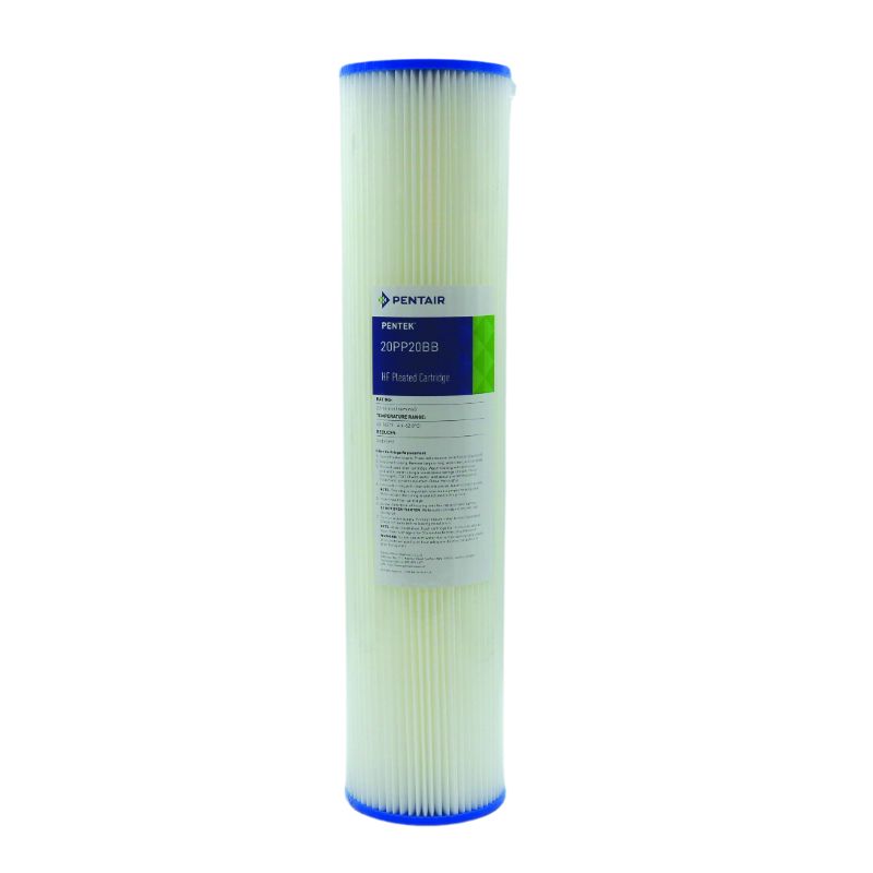 Pleated Sediment Filter 20x4.5 inch 20 Micron
