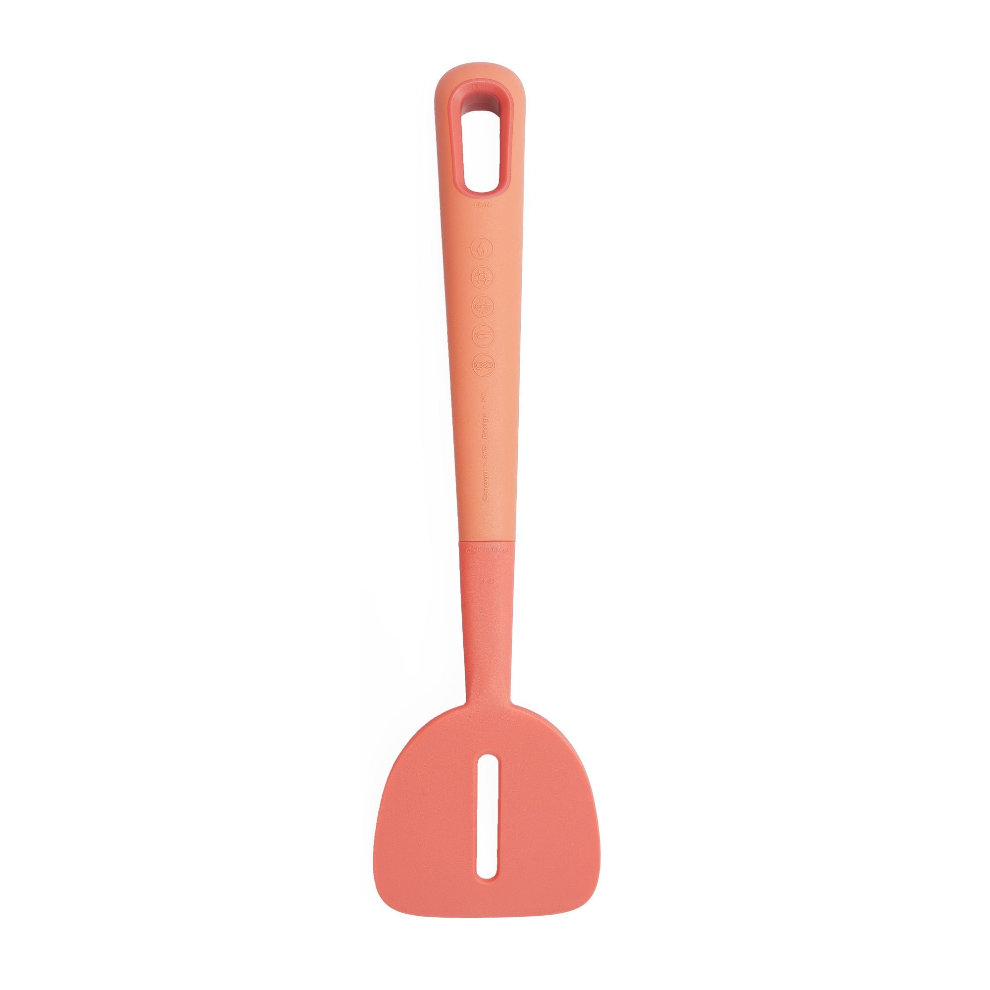 eKu Upcycle Slotted Turner - Salmon