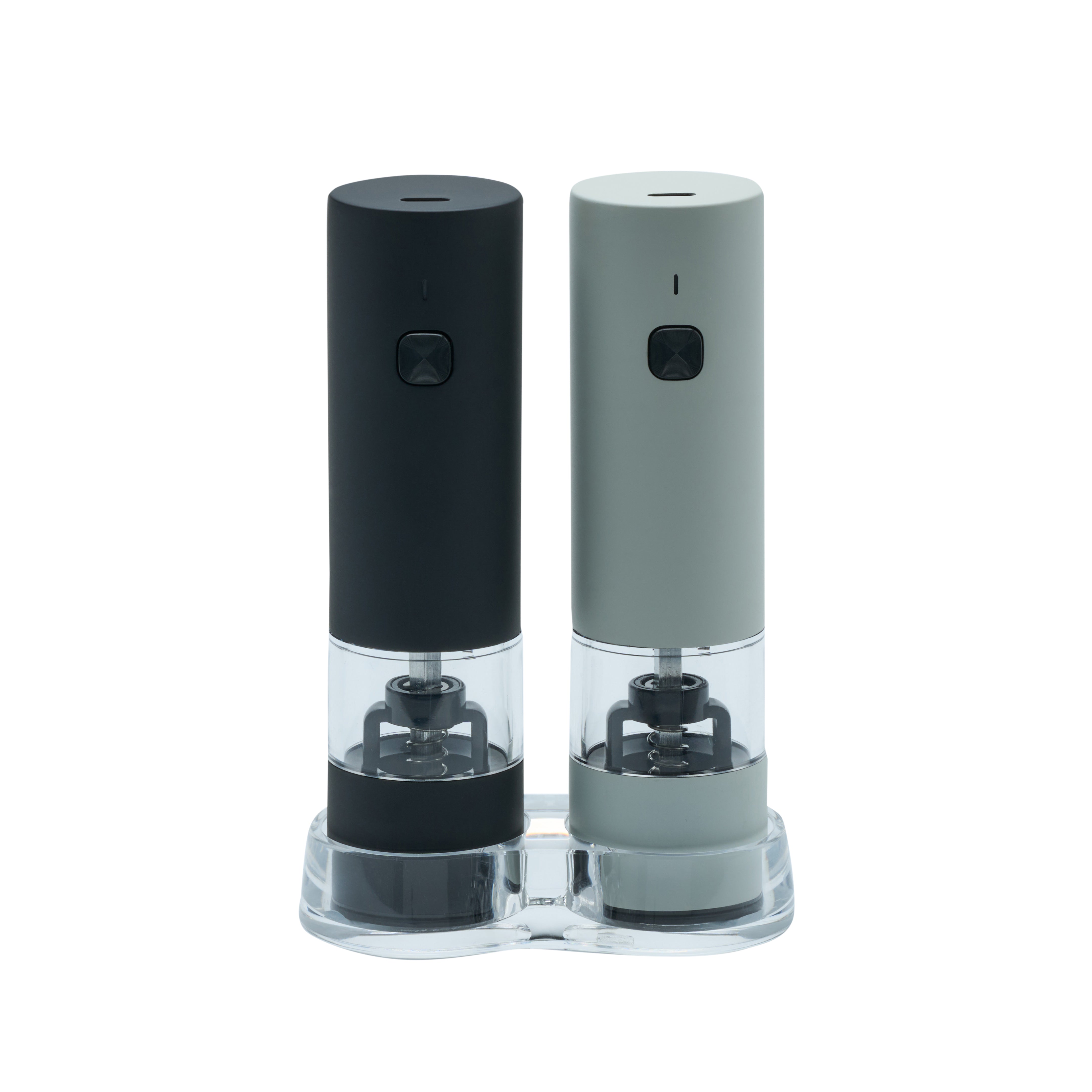 Wilkie Brothers Rechargeable Salt & Pepper Mill Set  - B+W 15cm