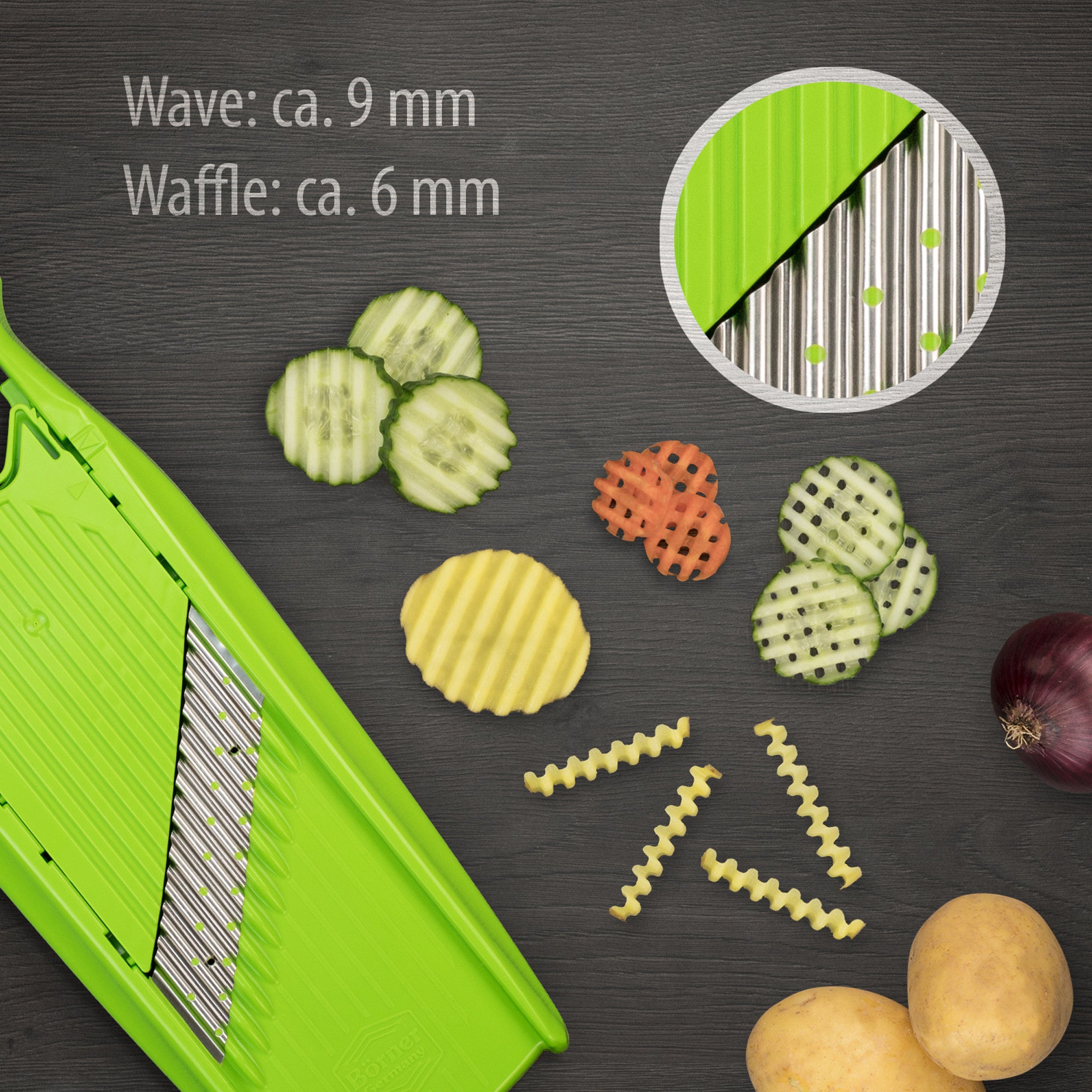 Börner Wave-Waffle PowerLine Green