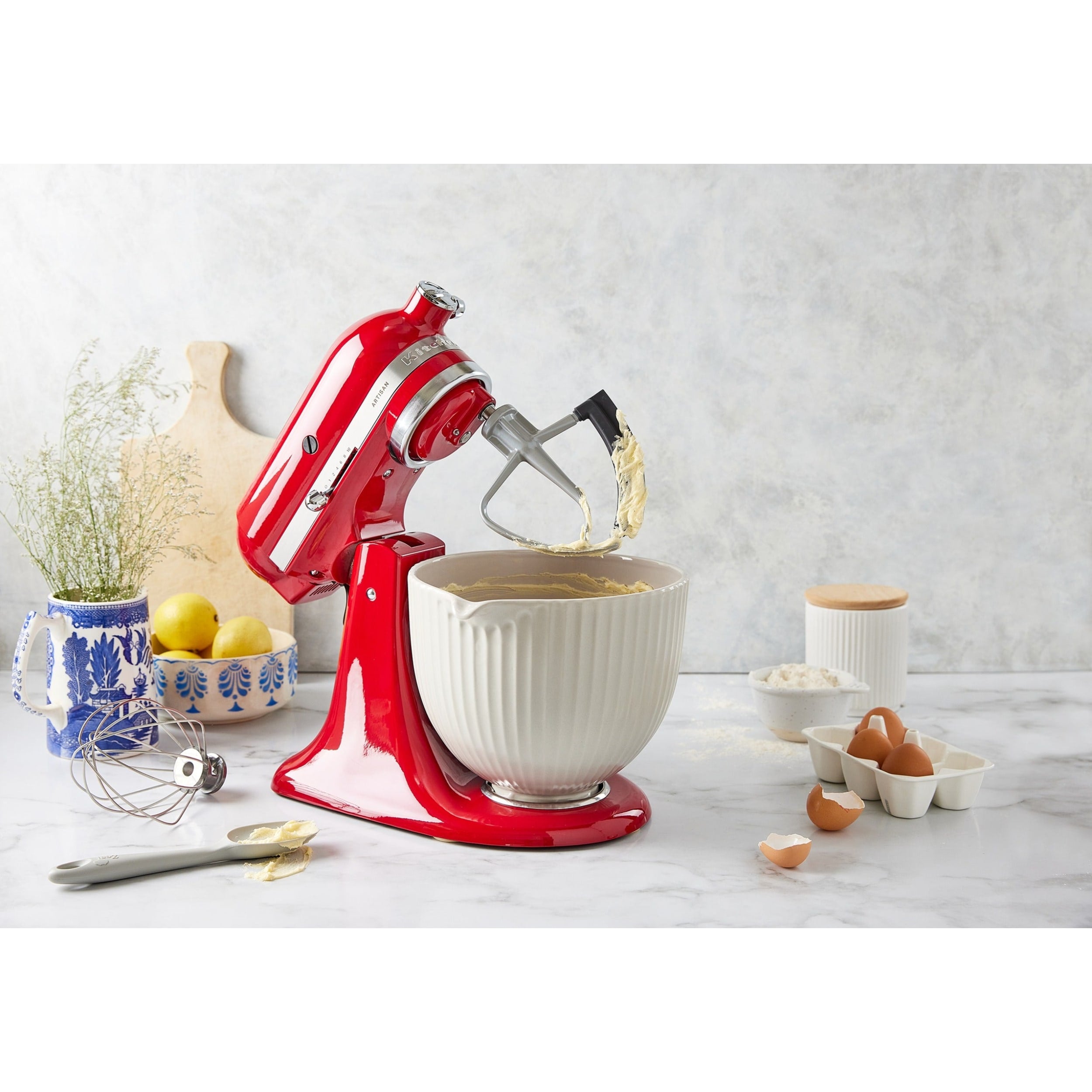 KitchenAid 4.7L Ceramic Bowl Classic Columns 5KSM2CB5PCC