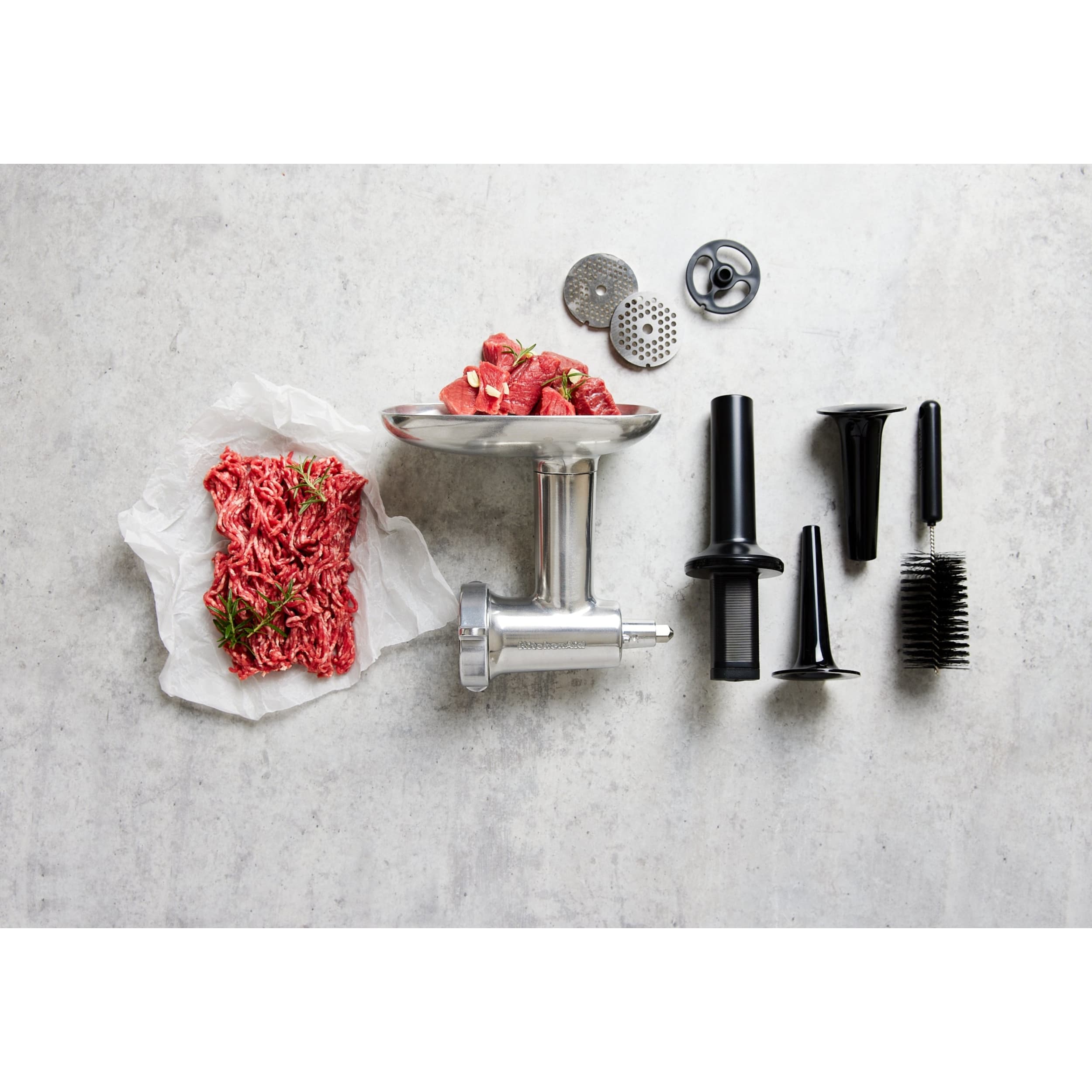KitchenAid Metal Food Grinder Attachment 5KSMMGAA