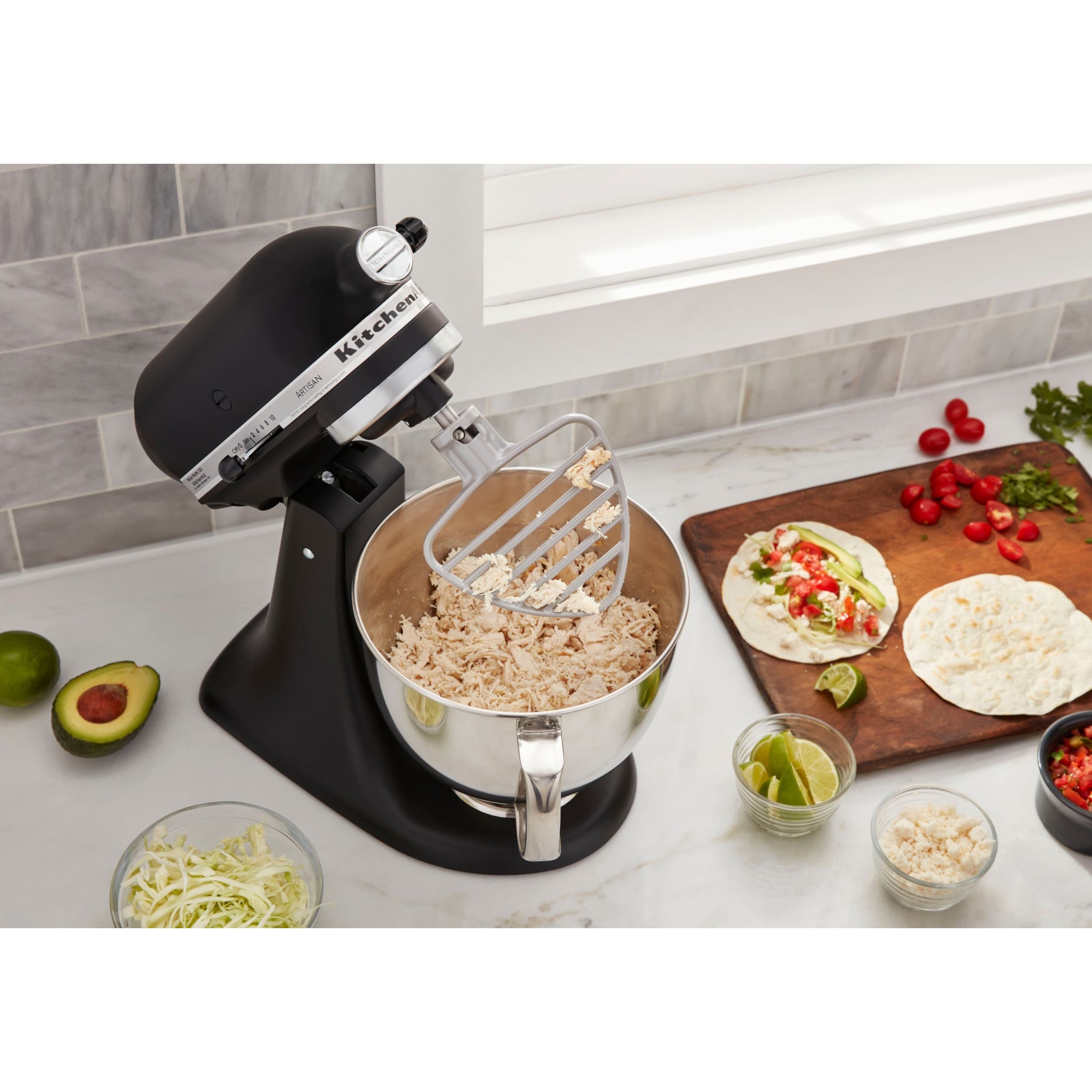 KitchenAid Pastry Beater for Tilt Head Stand Mixer Silver Coated 5KSMPB5