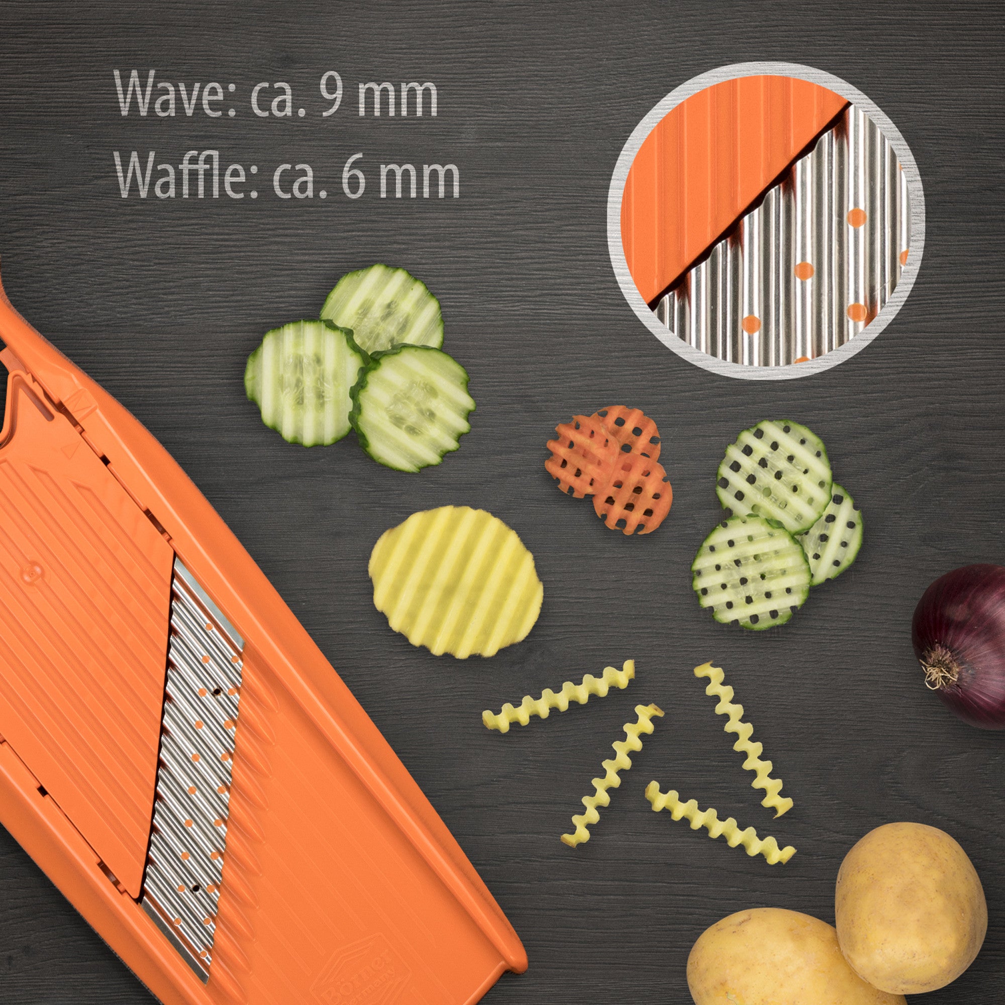 Börner Wave-Waffle PowerLine Orange