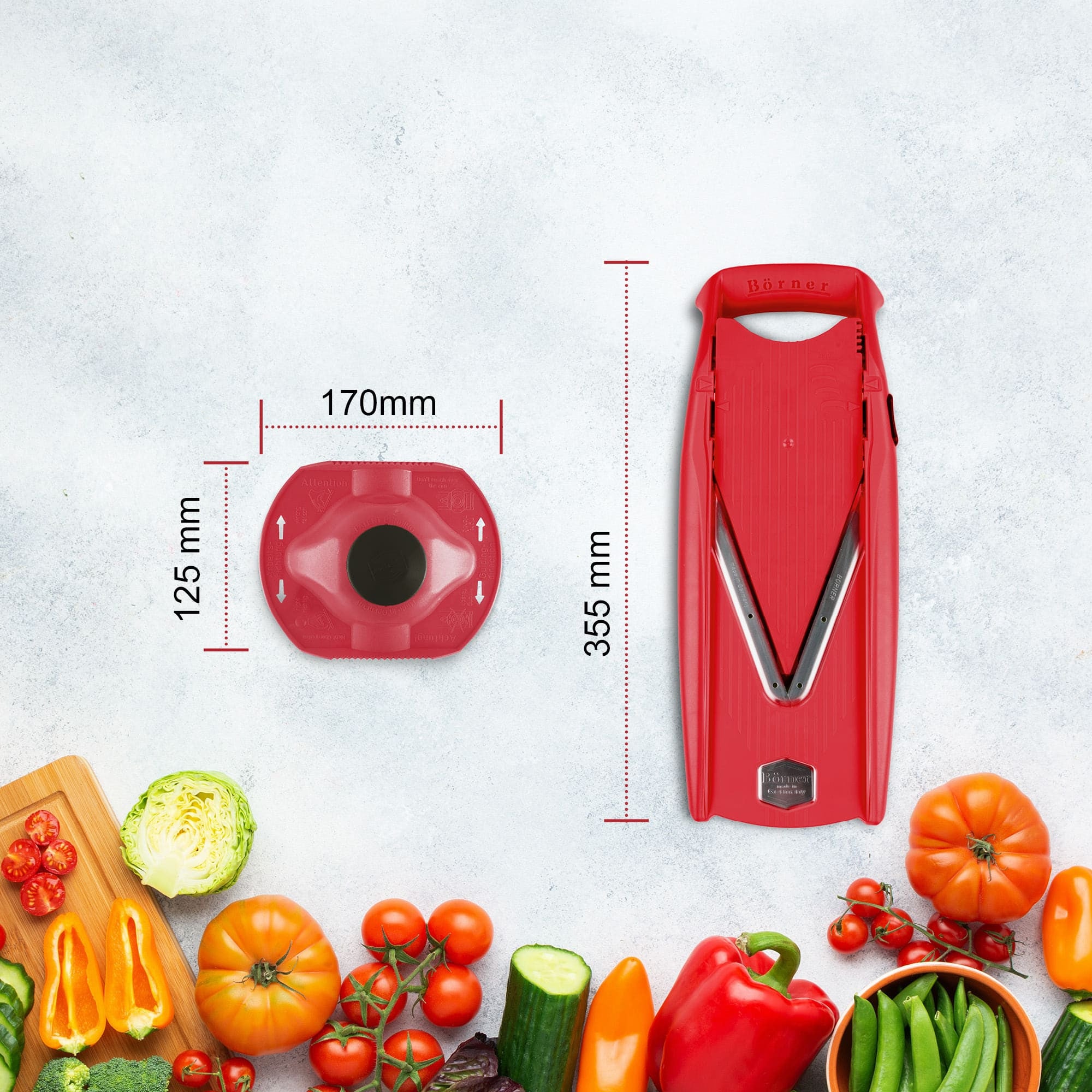 Börner V5 PowerLine Basic Set Red