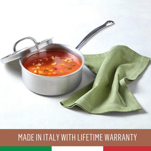 Essteele Per Amore Clad Stainless Steel Induction 20cm/2.8L Covered Saucepan