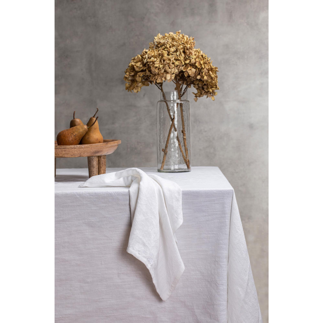 Ladelle Lina White 4pk Napkin