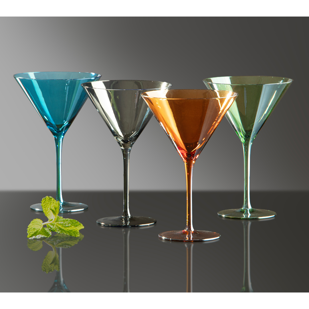 Tempa Verity Amber 2pk Martini Glass