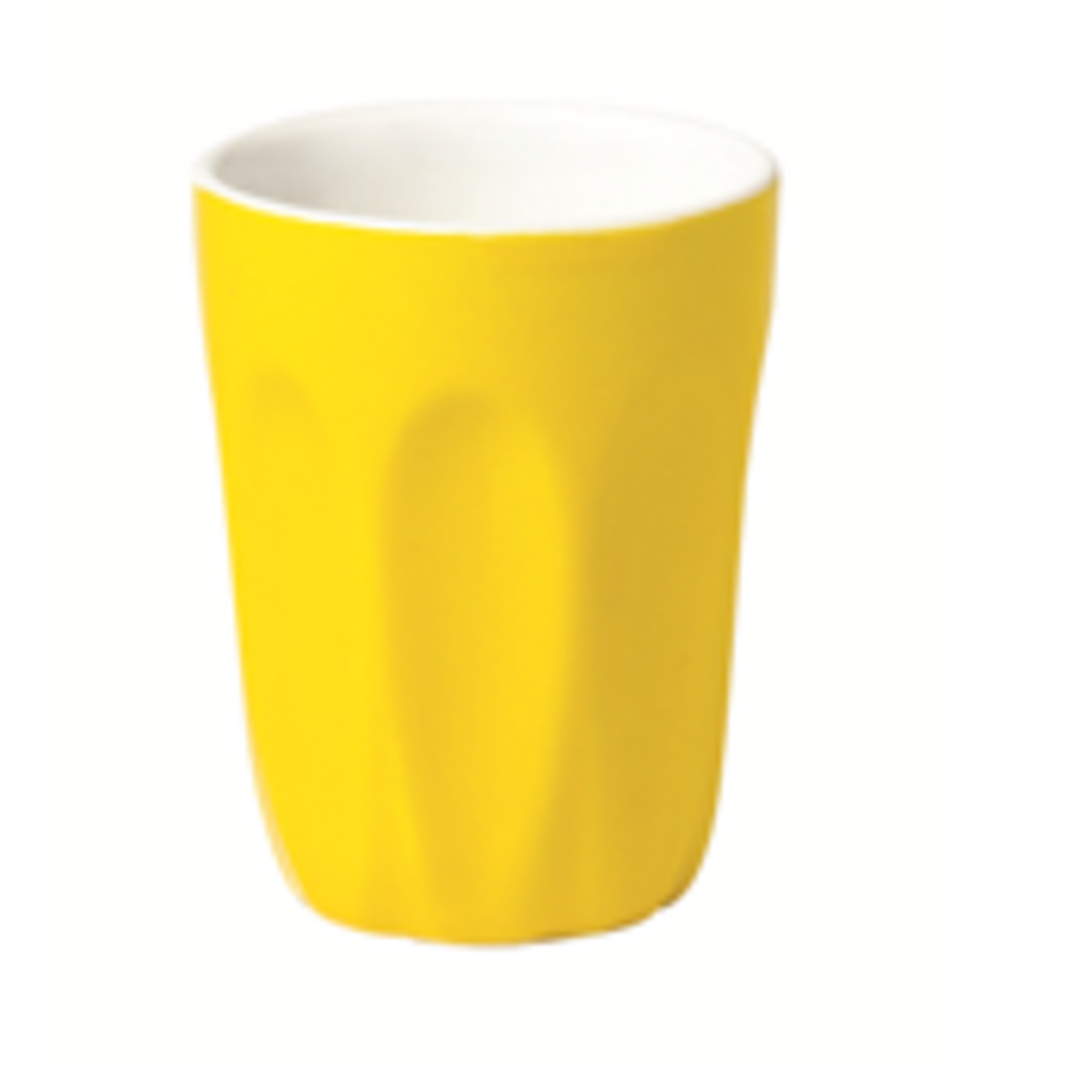 Incasa Latte Cup Yellow (200ml) 6 Pack