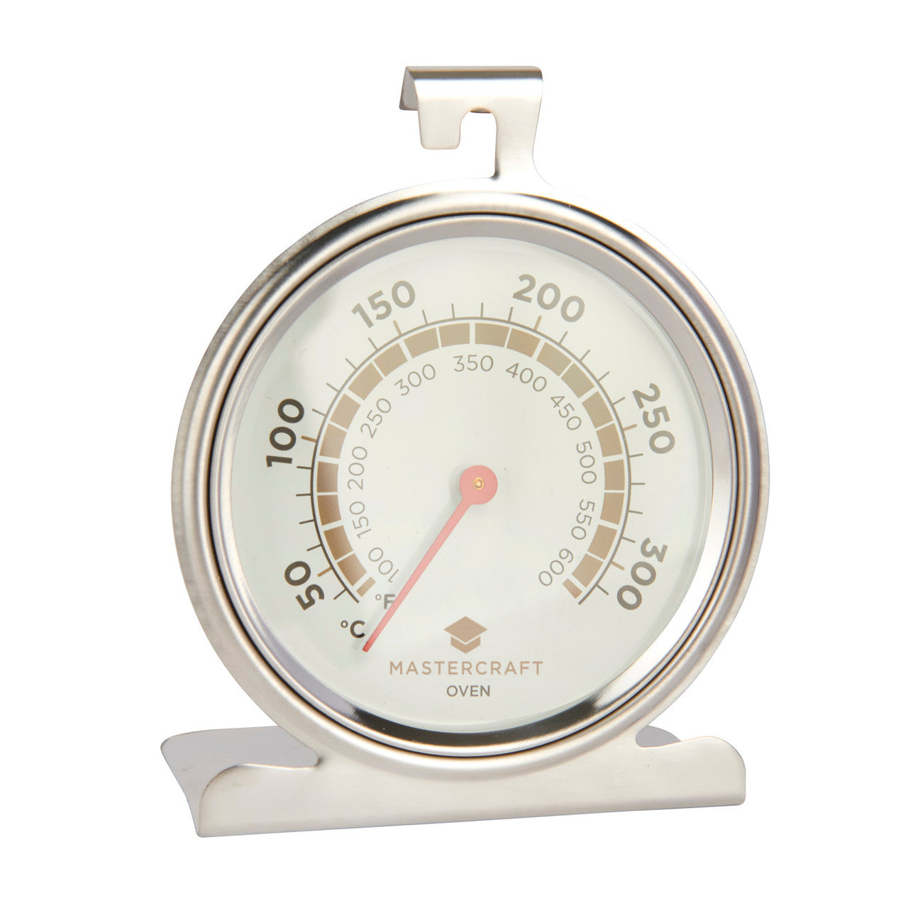 MasterCraft Deluxe Stainless Steel Oven Thermometer 10cm
