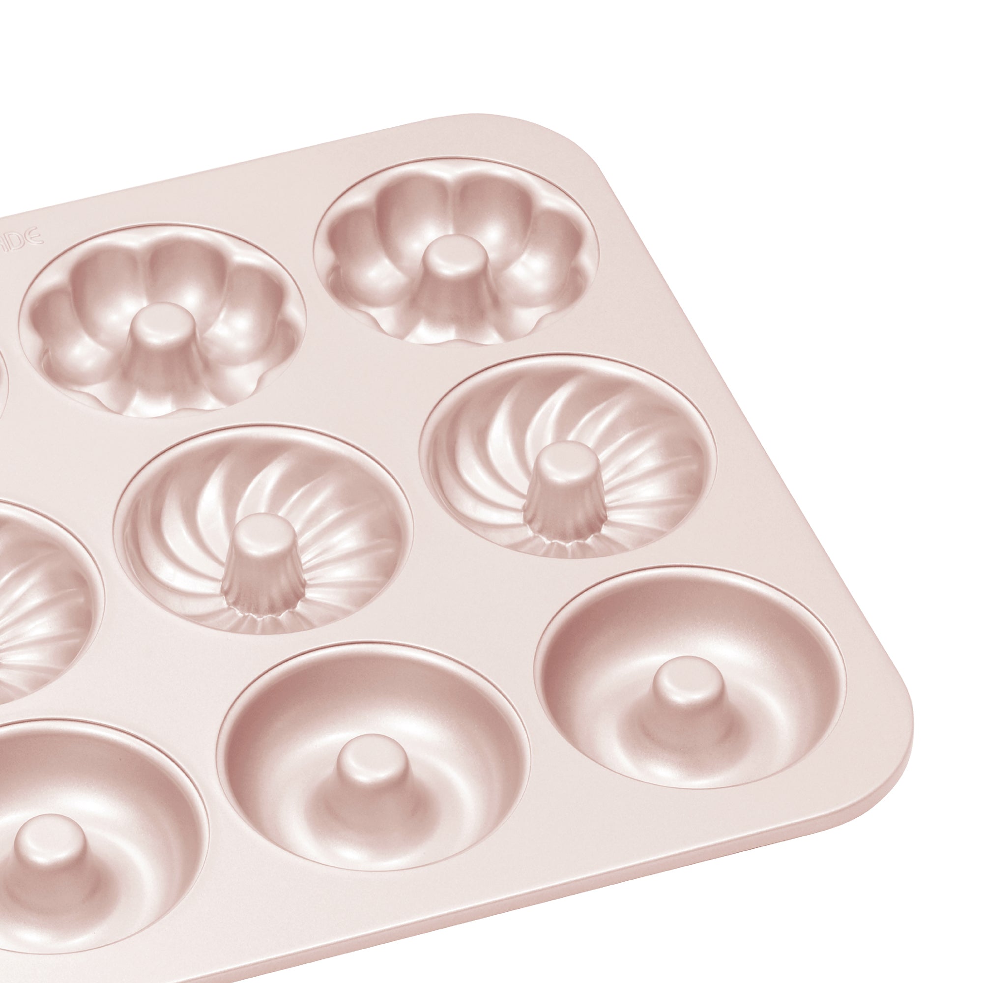 CHEFMADE Mixed Shapes Donut Pan 12 Cup (WK9223)