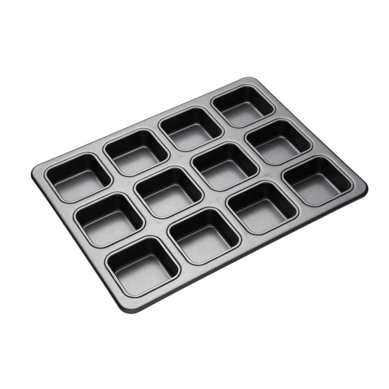 MasterCraft Non Stick 12 Cup Square Brownie Pan