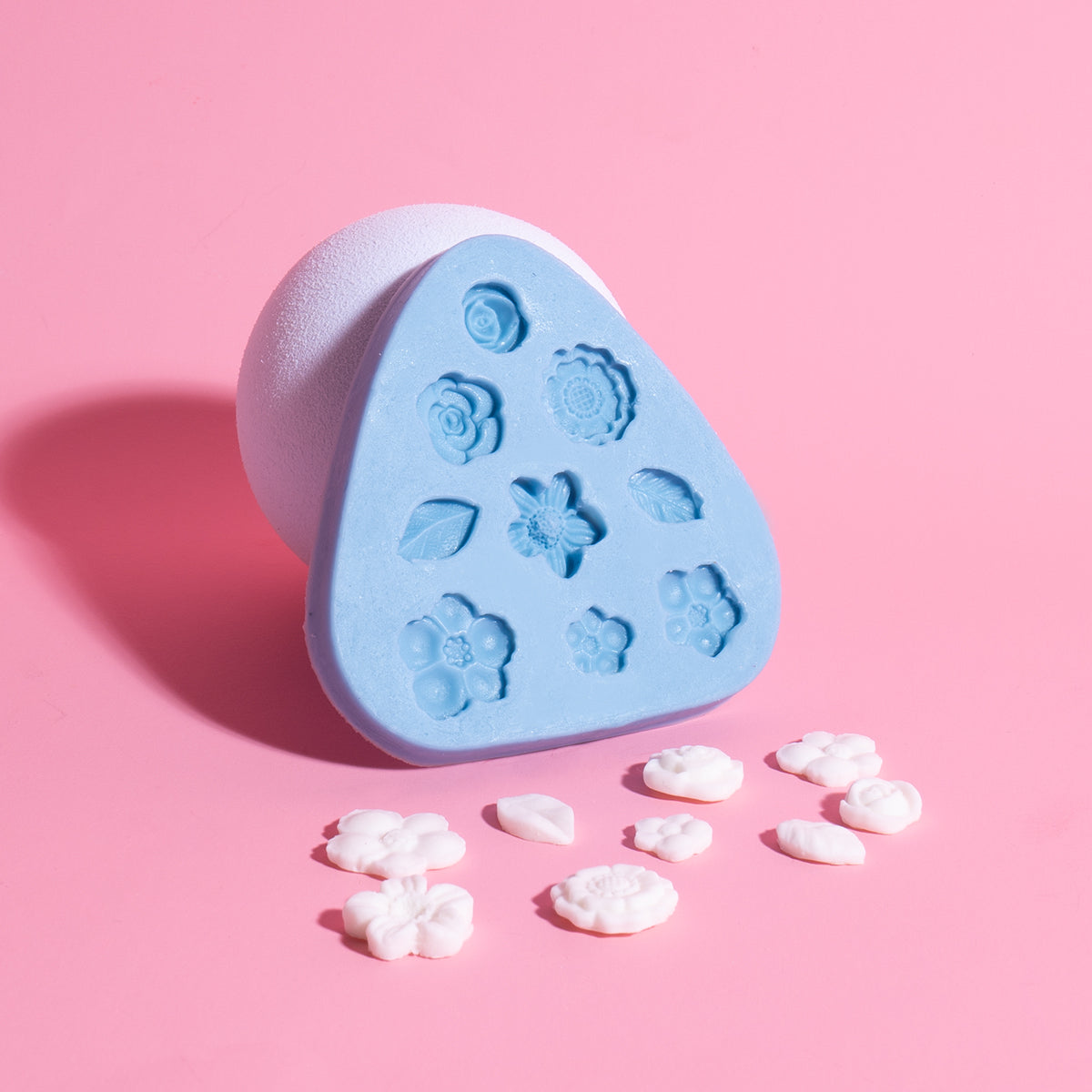 Sprinks Silicone Mould Mixed Flowers