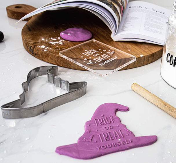 Coo Kie Embosser Stamp Trick or Treat Yourself