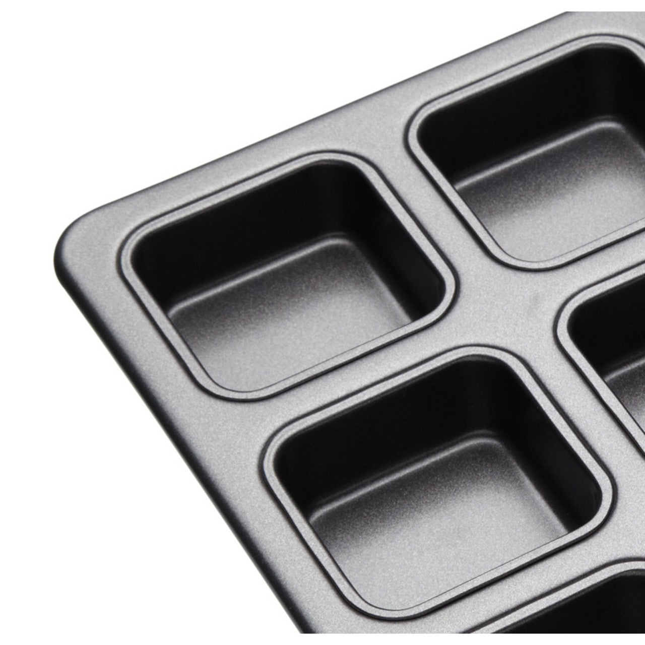 MasterCraft Non Stick 12 Cup Square Brownie Pan