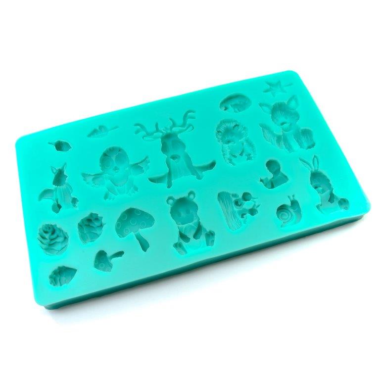 Bake Group Silicone Mould Forest Creatures