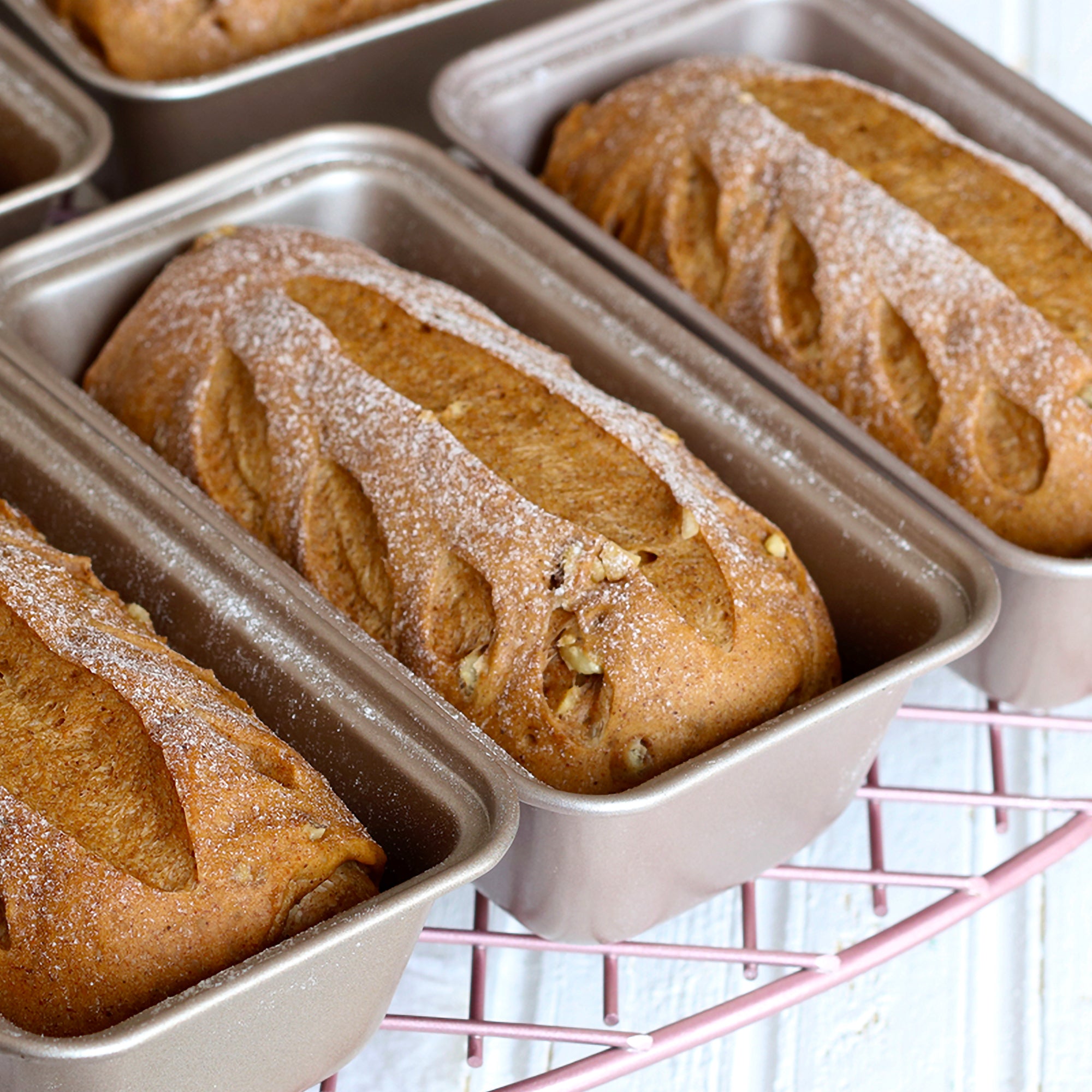 CHEFMADE Mini Loaf Pan 15cm Set of 4 (WK9023-4)