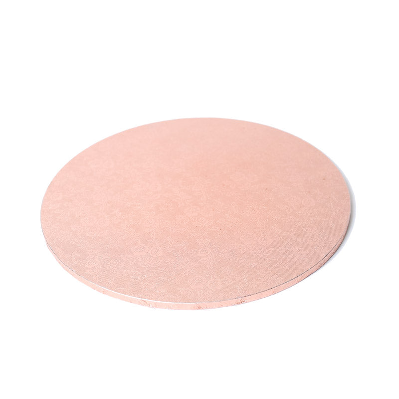 Bake Group Masonite Cake Board Round Rose Gold 10in