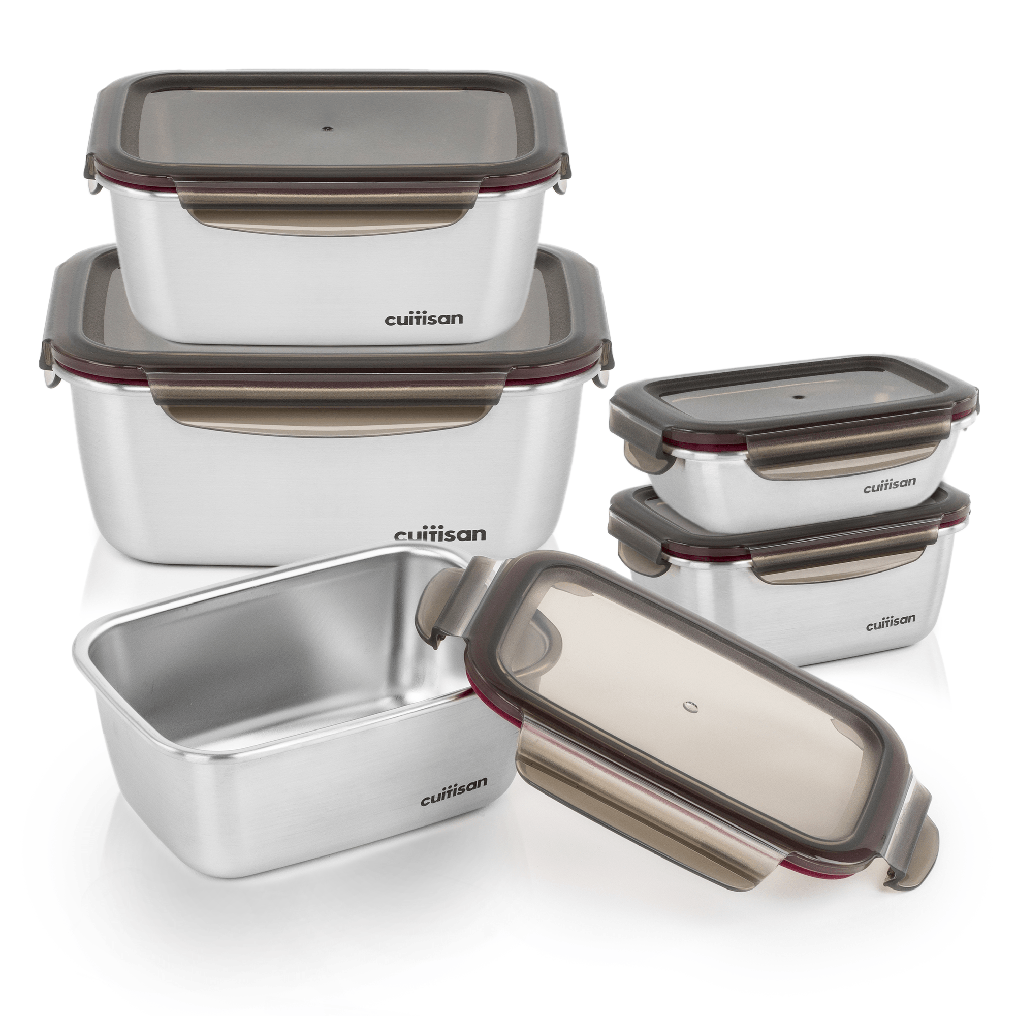 Cuitisan Flora Rectangle 5 Piece Variety Set