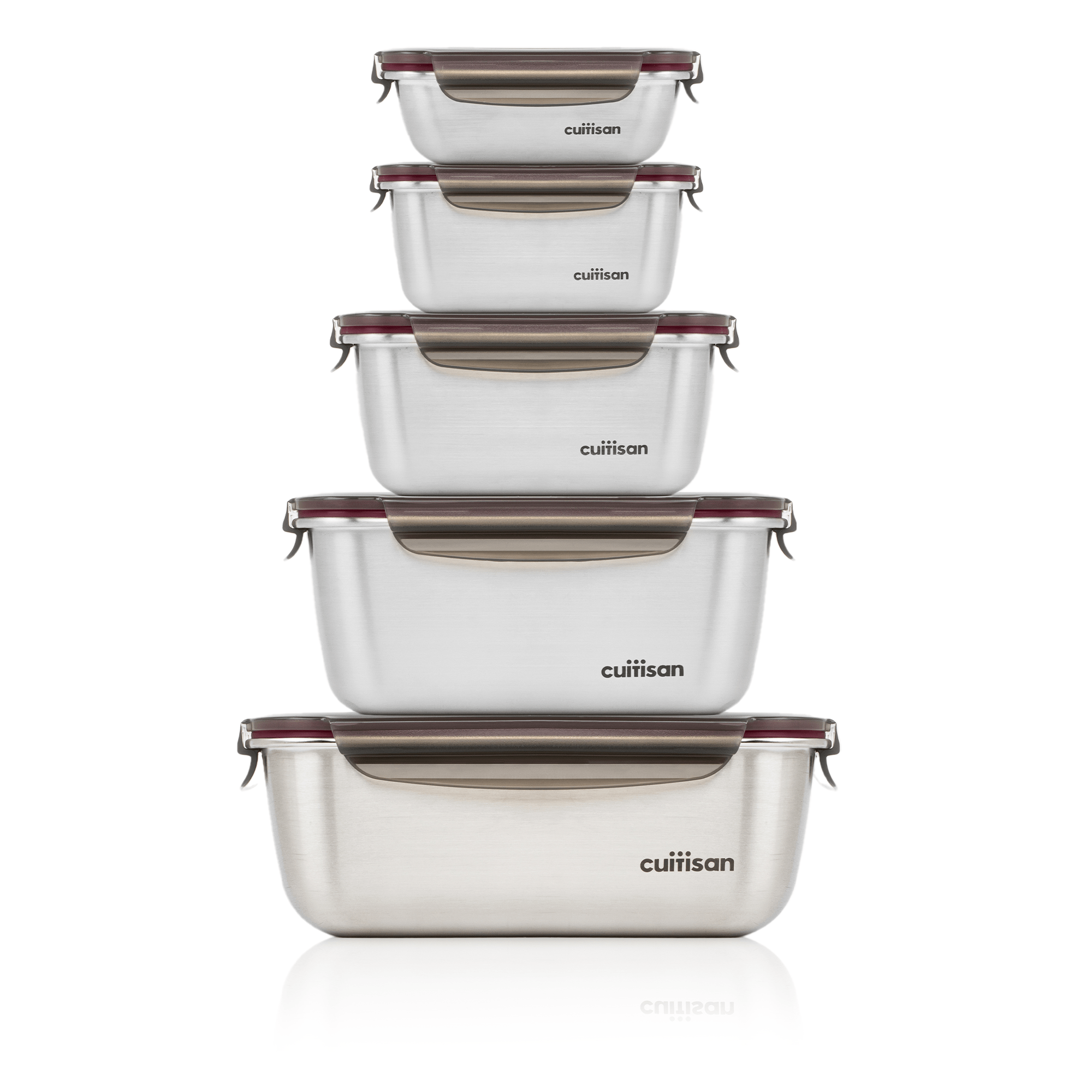 Cuitisan Flora Rectangle 5 Piece Variety Set