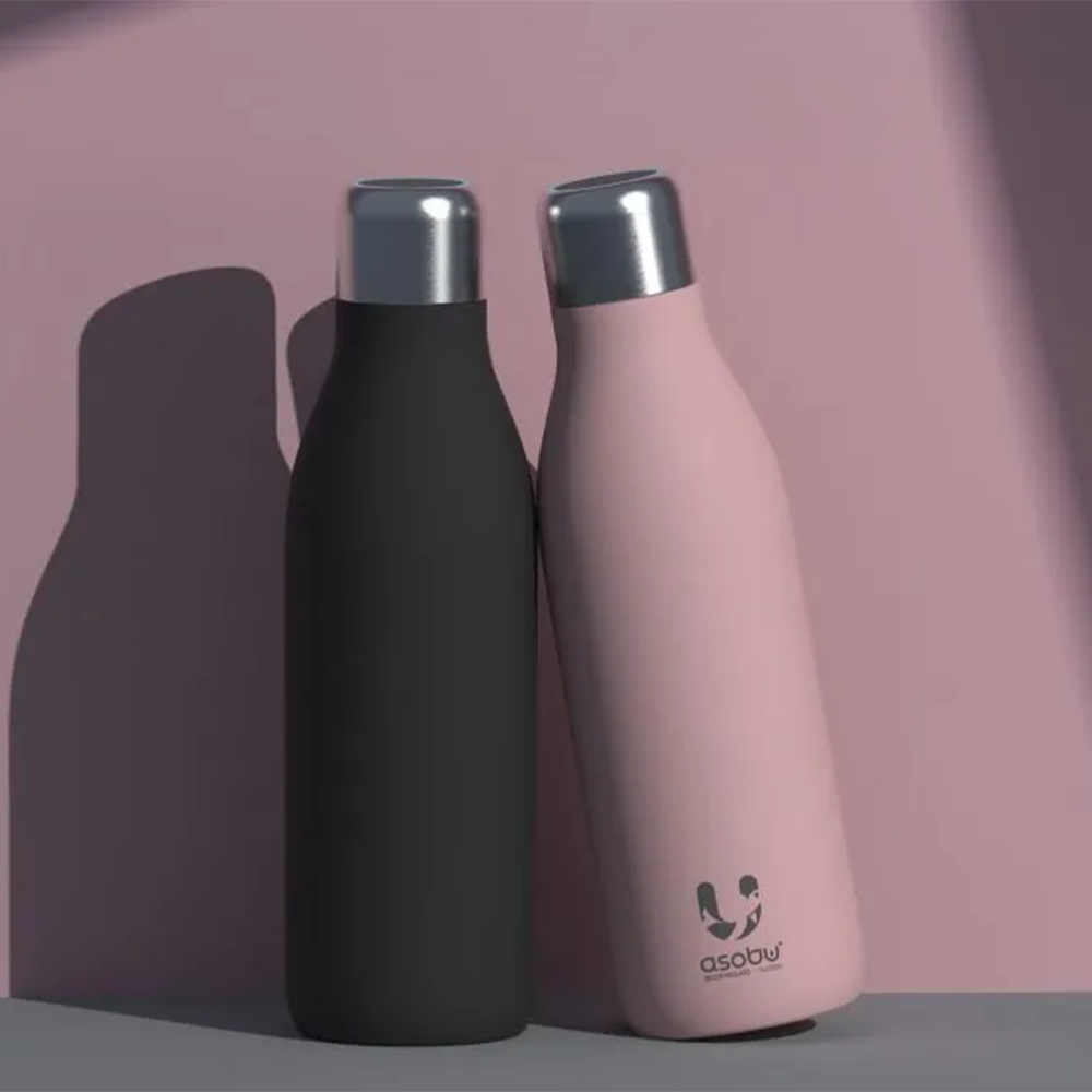 Asobu UV Light Hydro Bottle 500ml - White