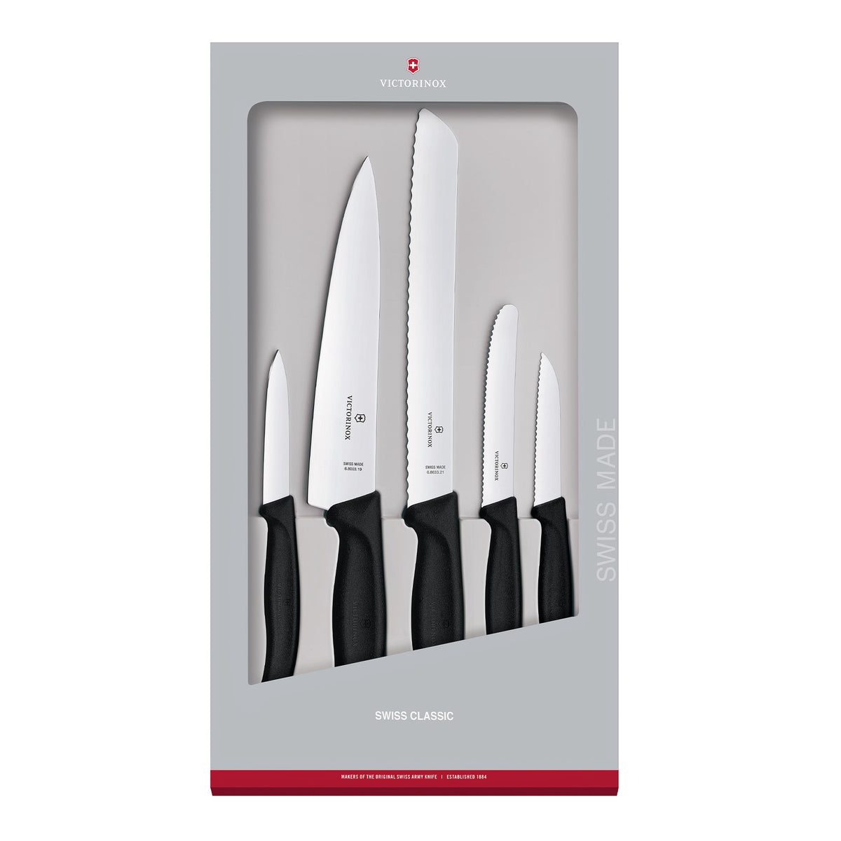 Victorinox Swiss Classic 5-Piece Kitchen Set (Black)