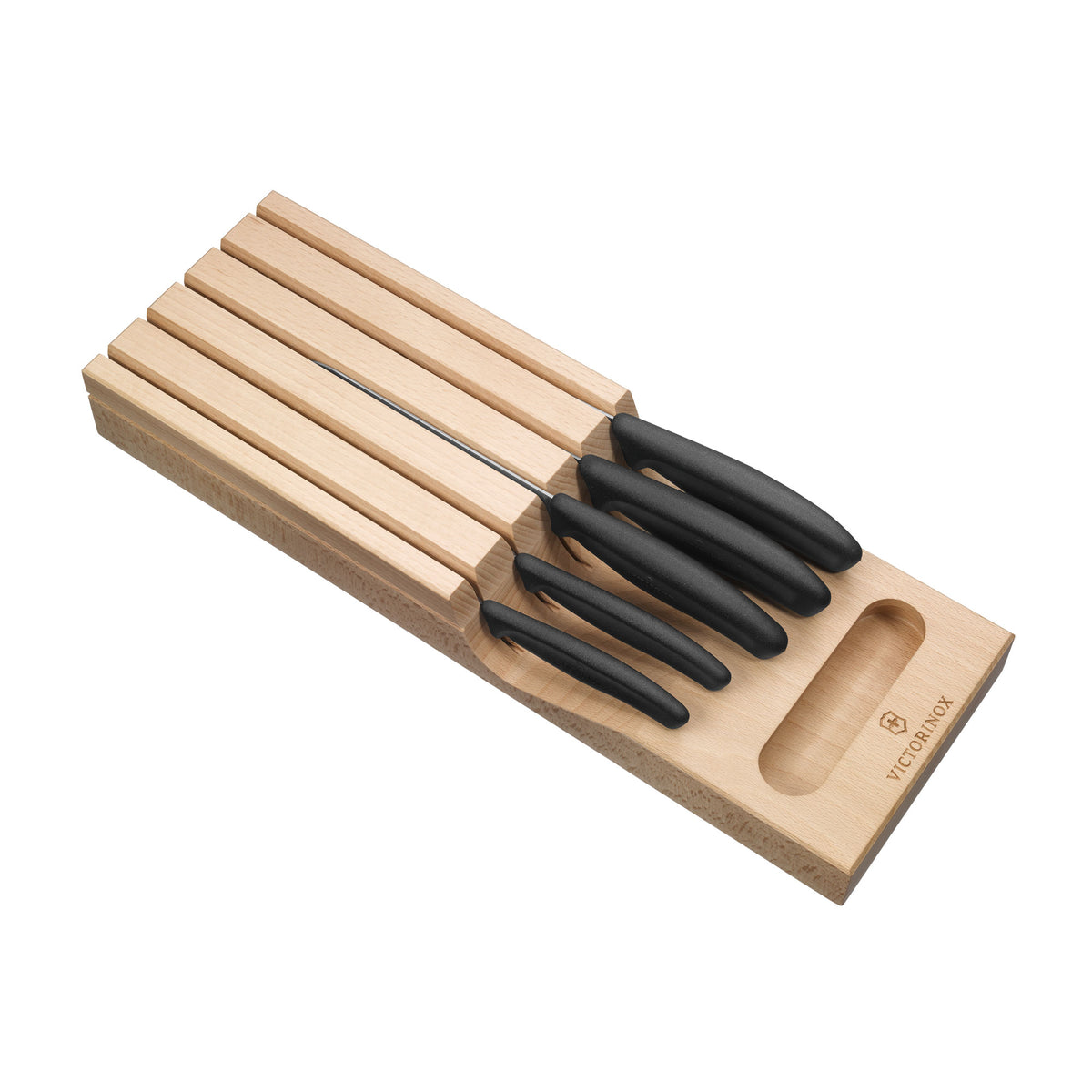 Victorinox Swiss Classic In-Drawer Knife Holder Beechwood