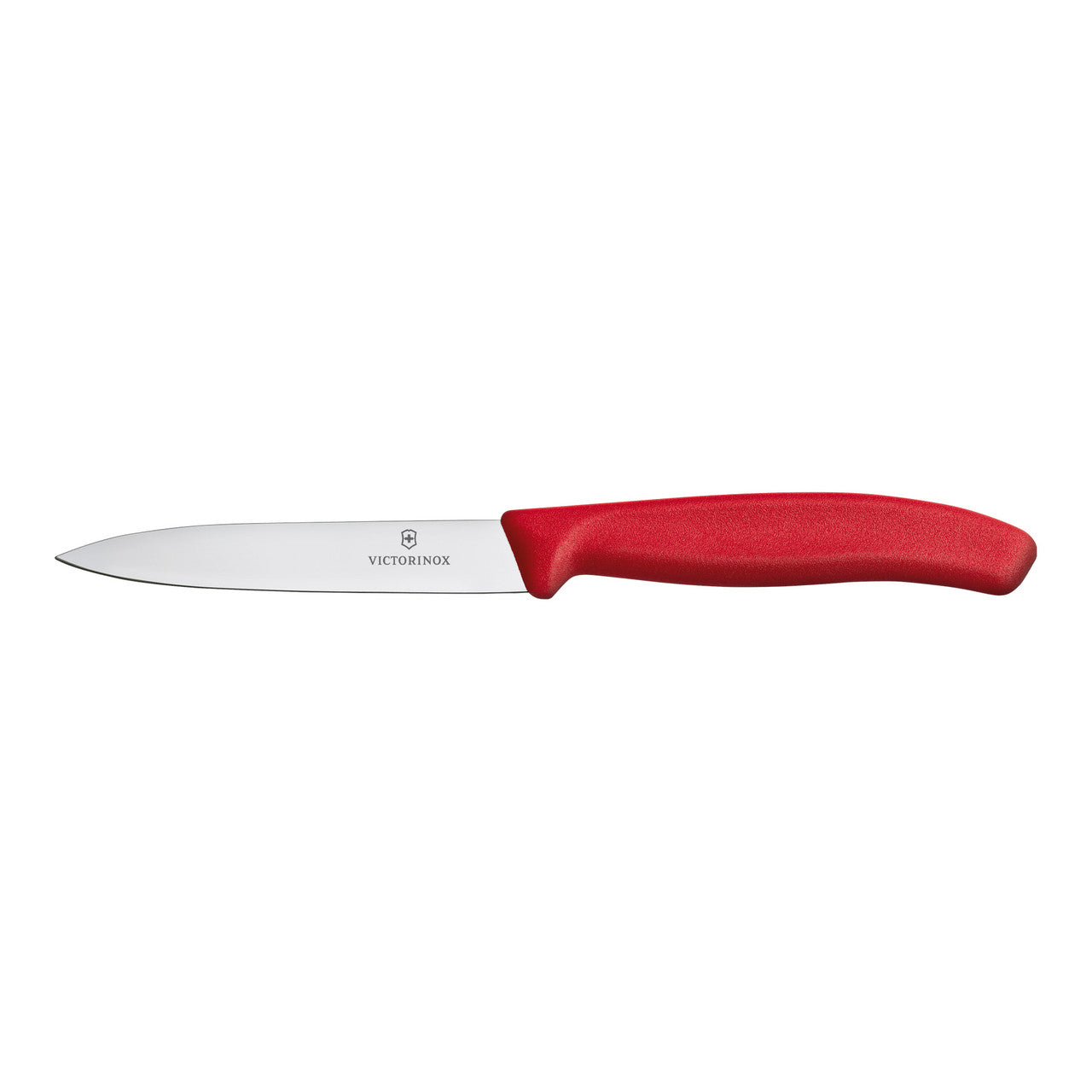 Victorinox Swiss Classic Paring Knife, 10cm, Straight Edge - Red