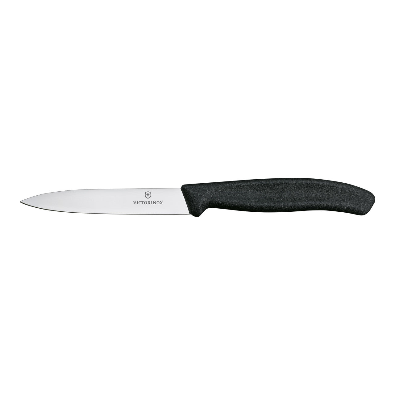 Victorinox Swiss Classic Paring Knife, 10cm, Straight Edge - Black