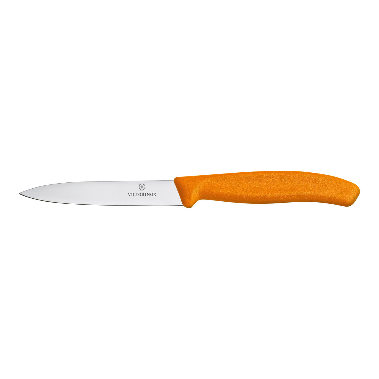 Victorinox Swiss Classic Paring Knife, 10cm, Straigt Edged - Orange