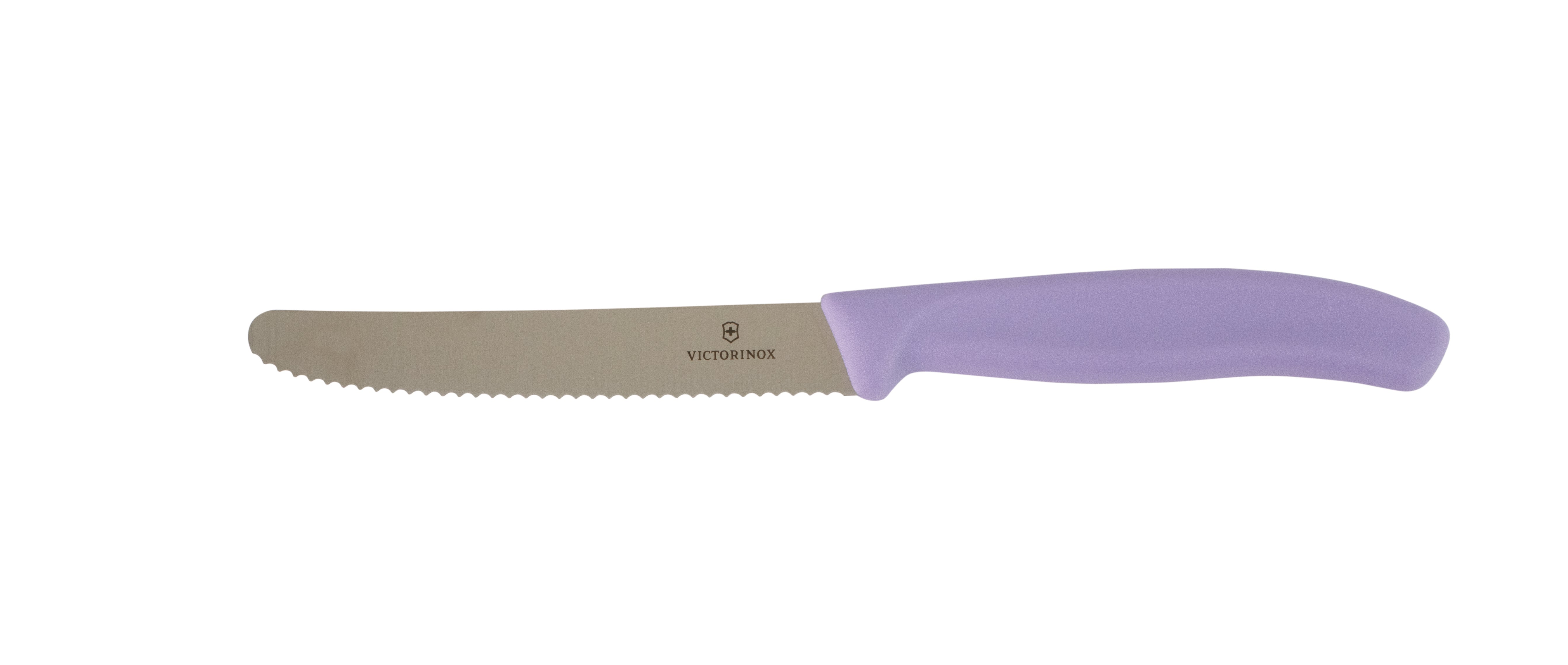 Victorinox Swiss Classic Tomato and Table Knife - Sunset Purple