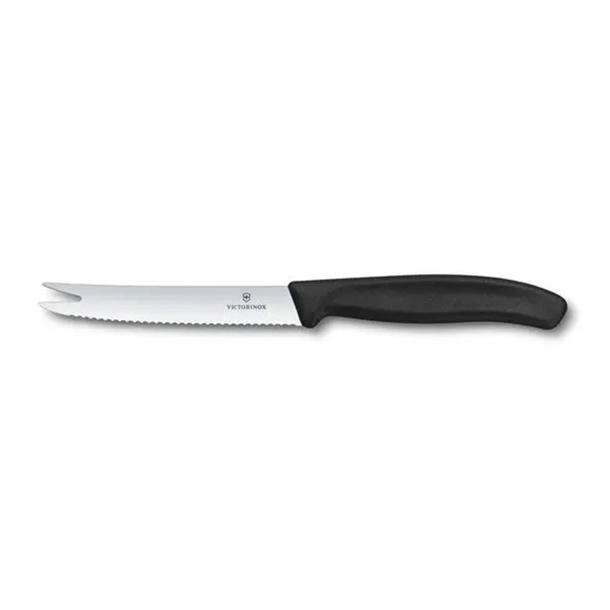 Victorinox Swiss Classic Cheese & Sausage Knife 11cm (Black)