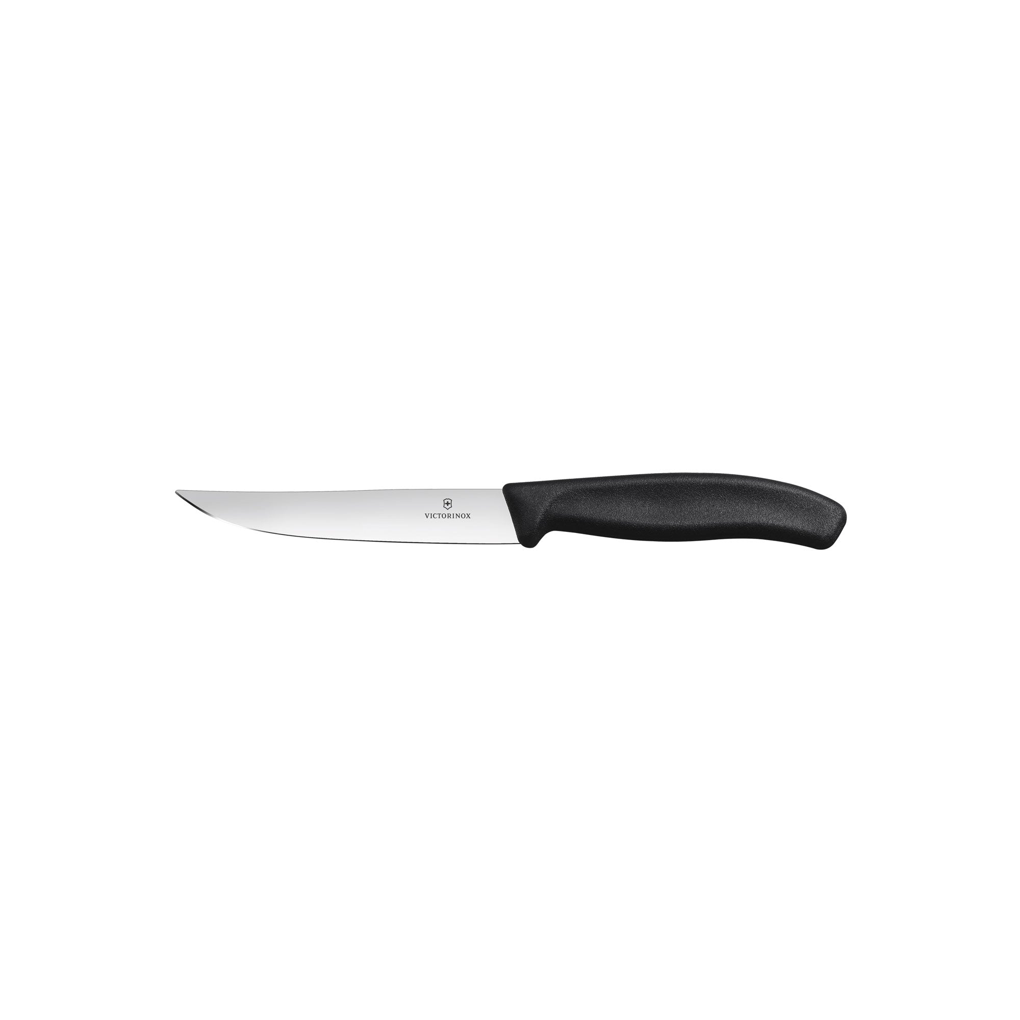 Victorinox Swiss Classic Steak Knife, Straight Edge, 12cm - Black