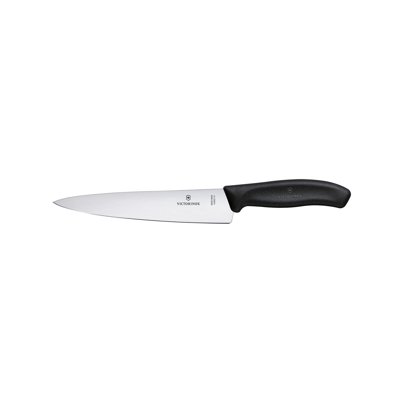 Victorinox Fibrox Chef's Knife Pointed Tip Straight Edge Kale Green