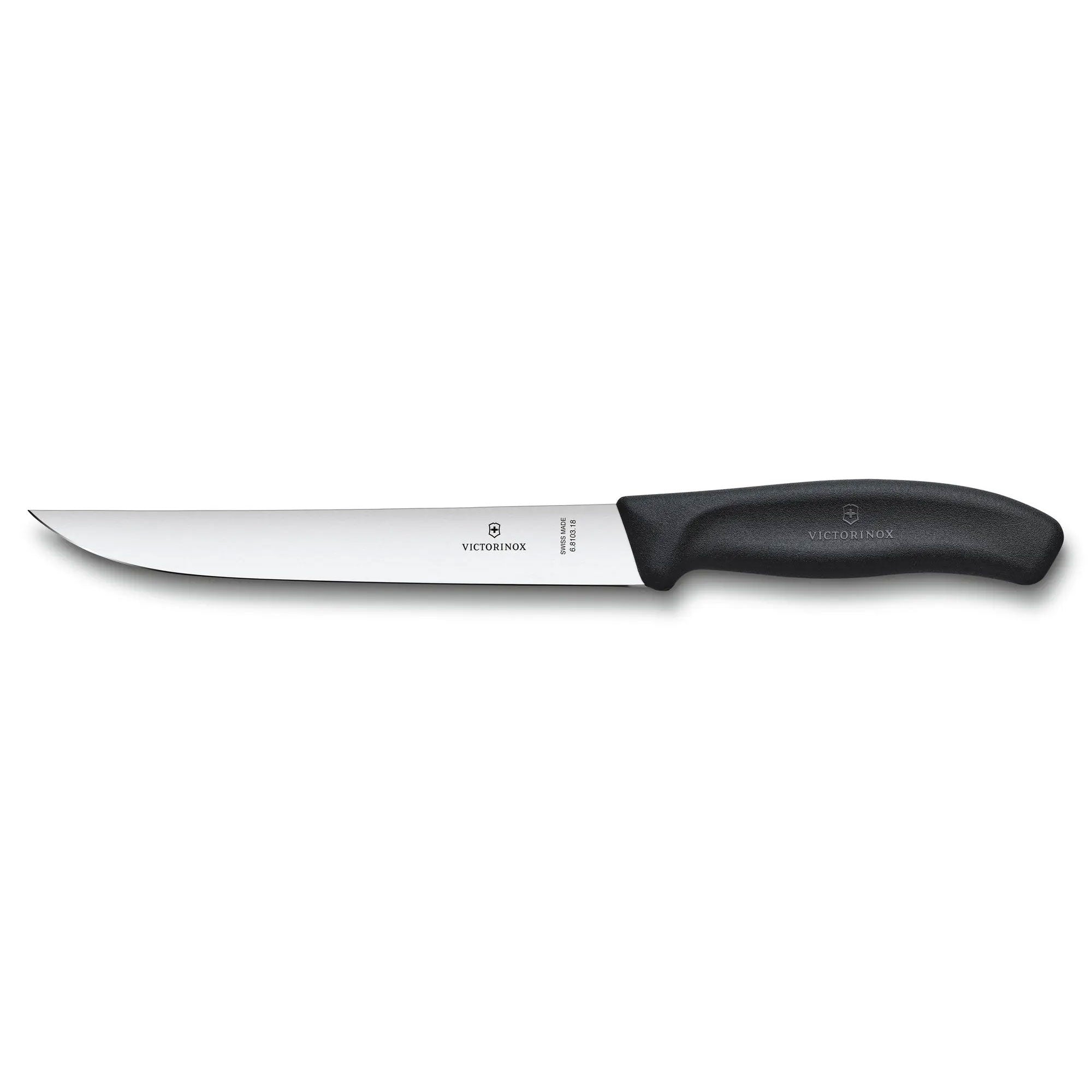 Victorinox Swiss Classic Carving Knife, 18cm - Black