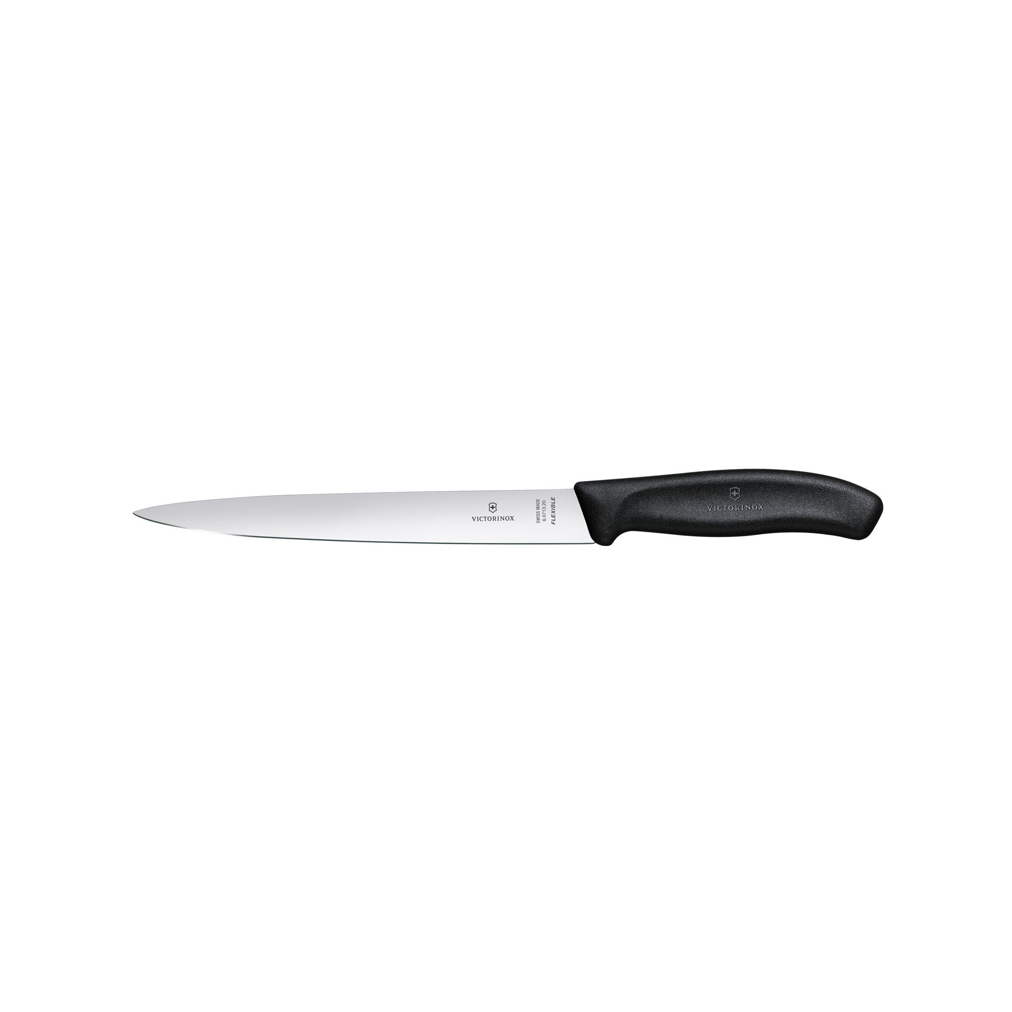 Victorinox Swiss Classic Filleting Knife, 20cm - Black