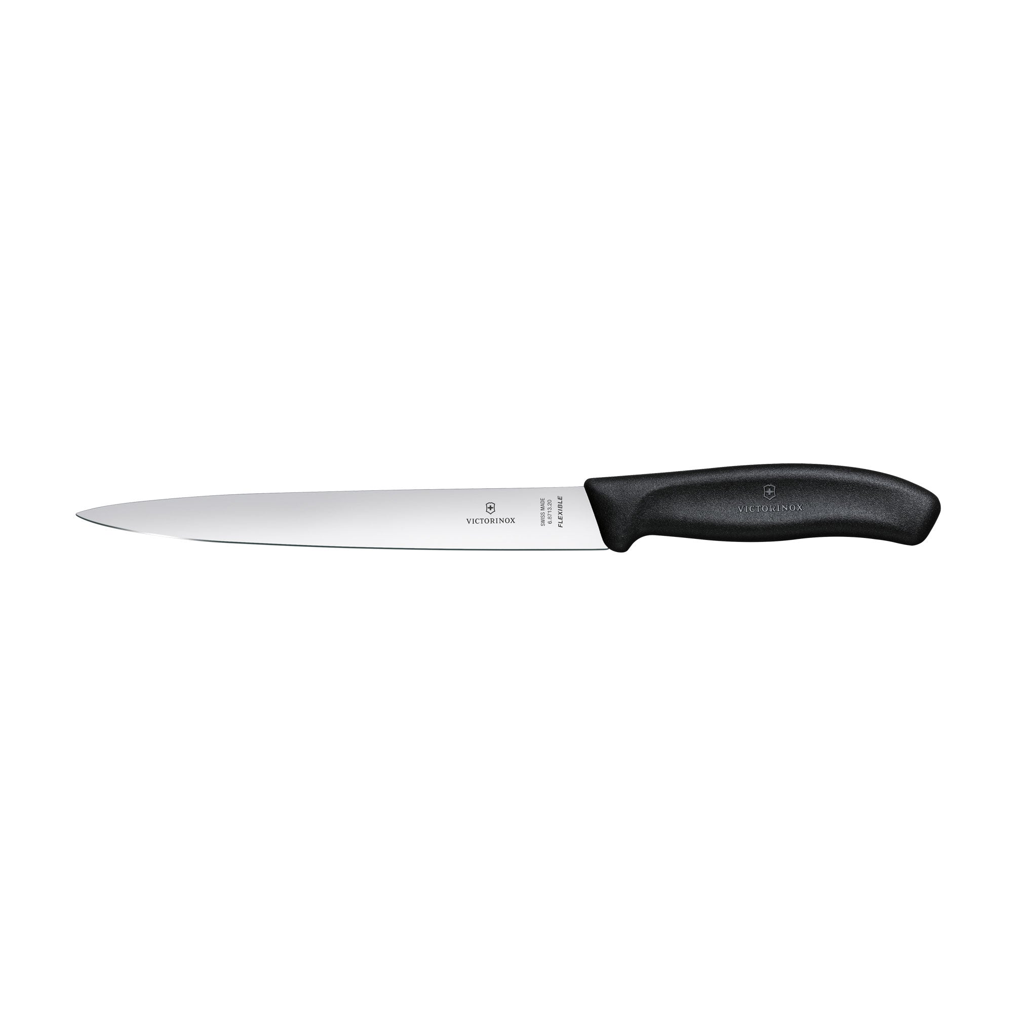 Victorinox Swiss Classic Filleting Knife, 20cm - Black