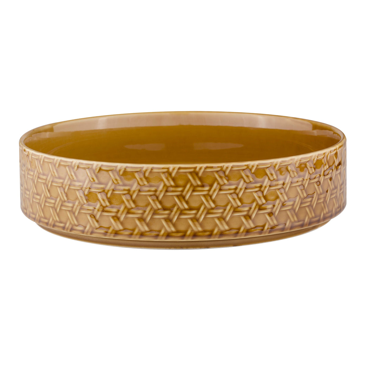 Ladelle Heath Caramel Shallow 20cm Bowl