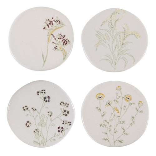 Ladelle Flora 4pk Coaster