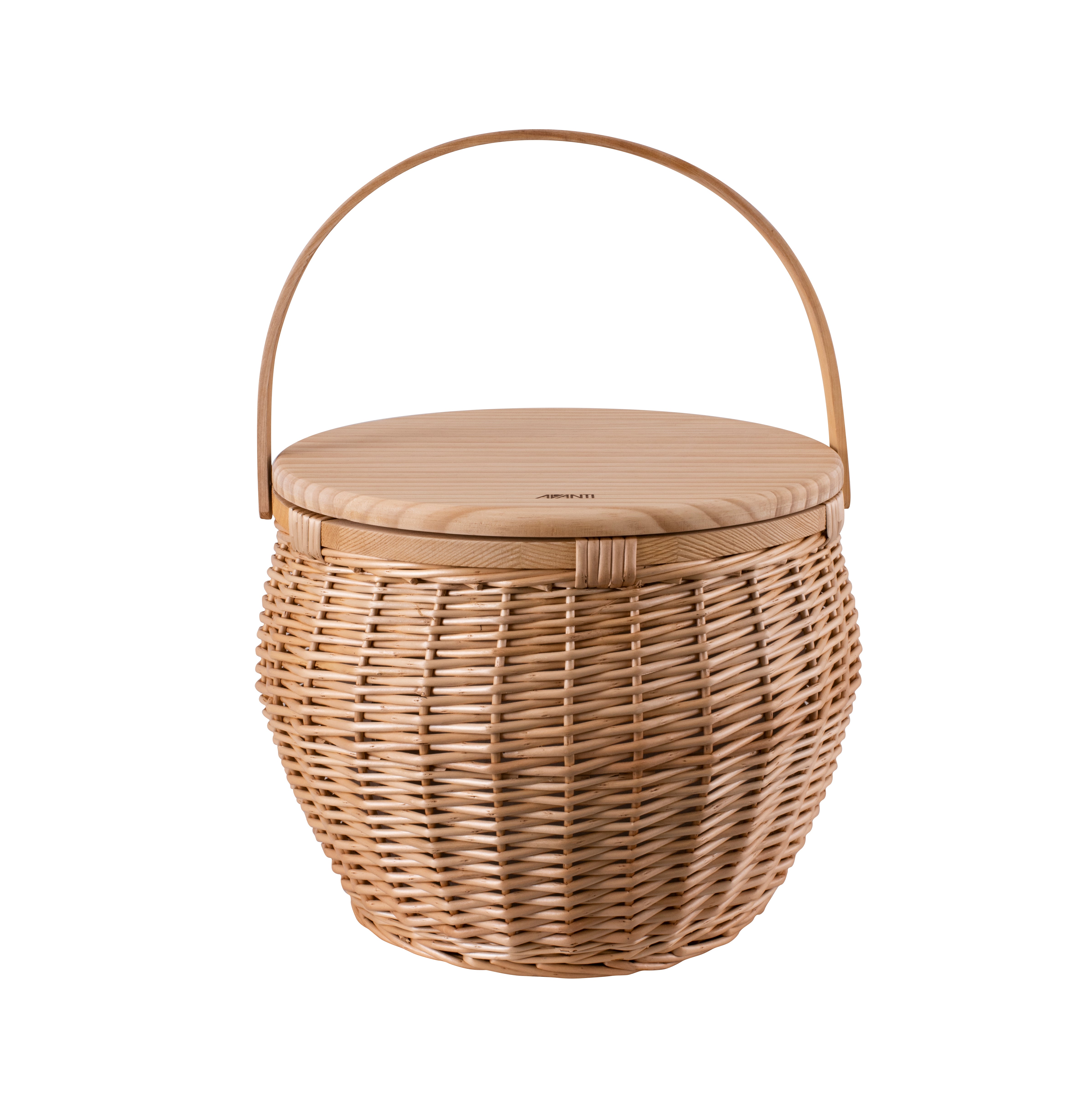 Avanti Picnic Basket Round Boho Rainbow