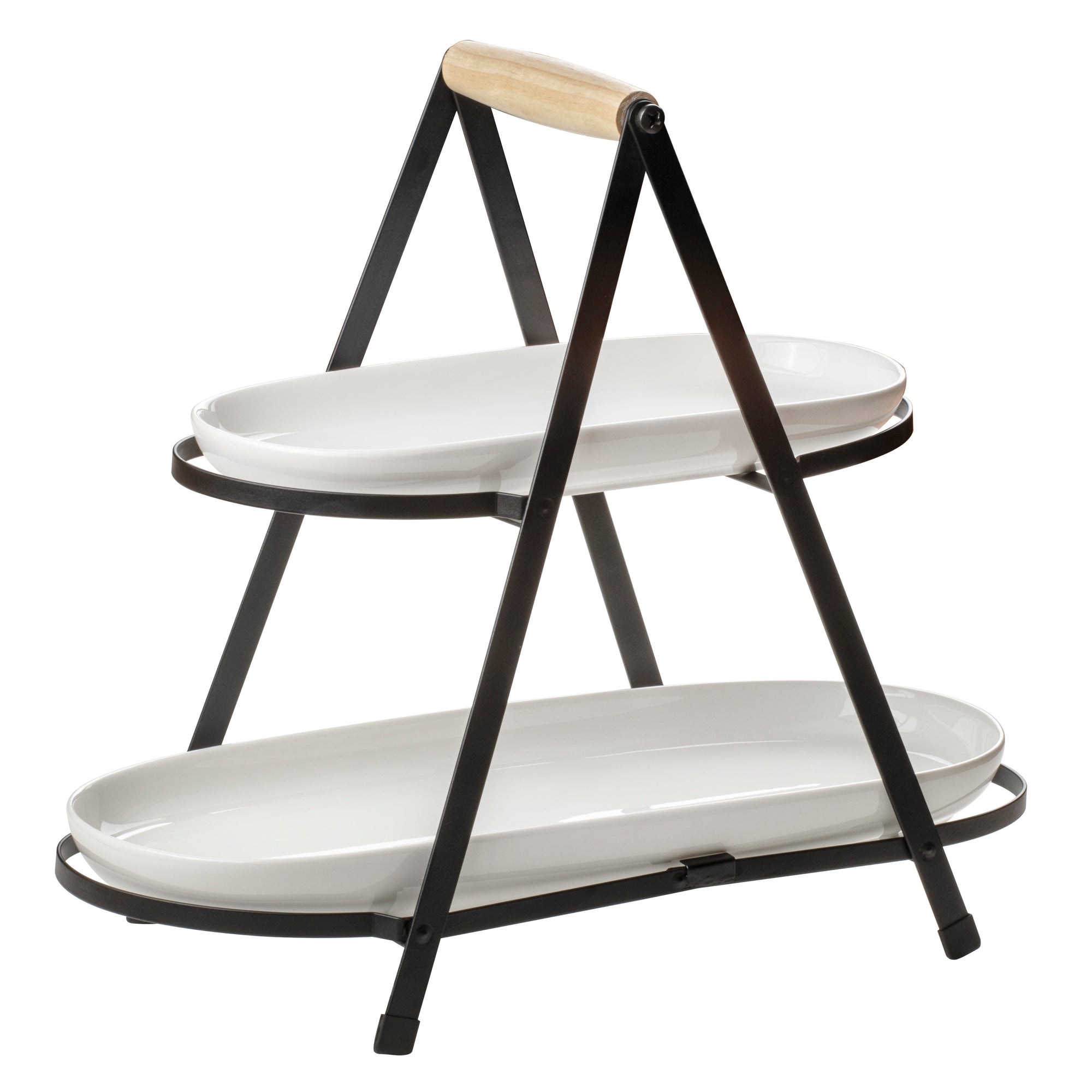 Ladelle Alto Serve & Share 2 Tier Serving Tower
