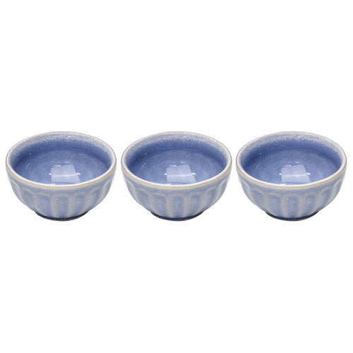 Ladelle Marguerite Powder Blue 3pk Dip Bowl