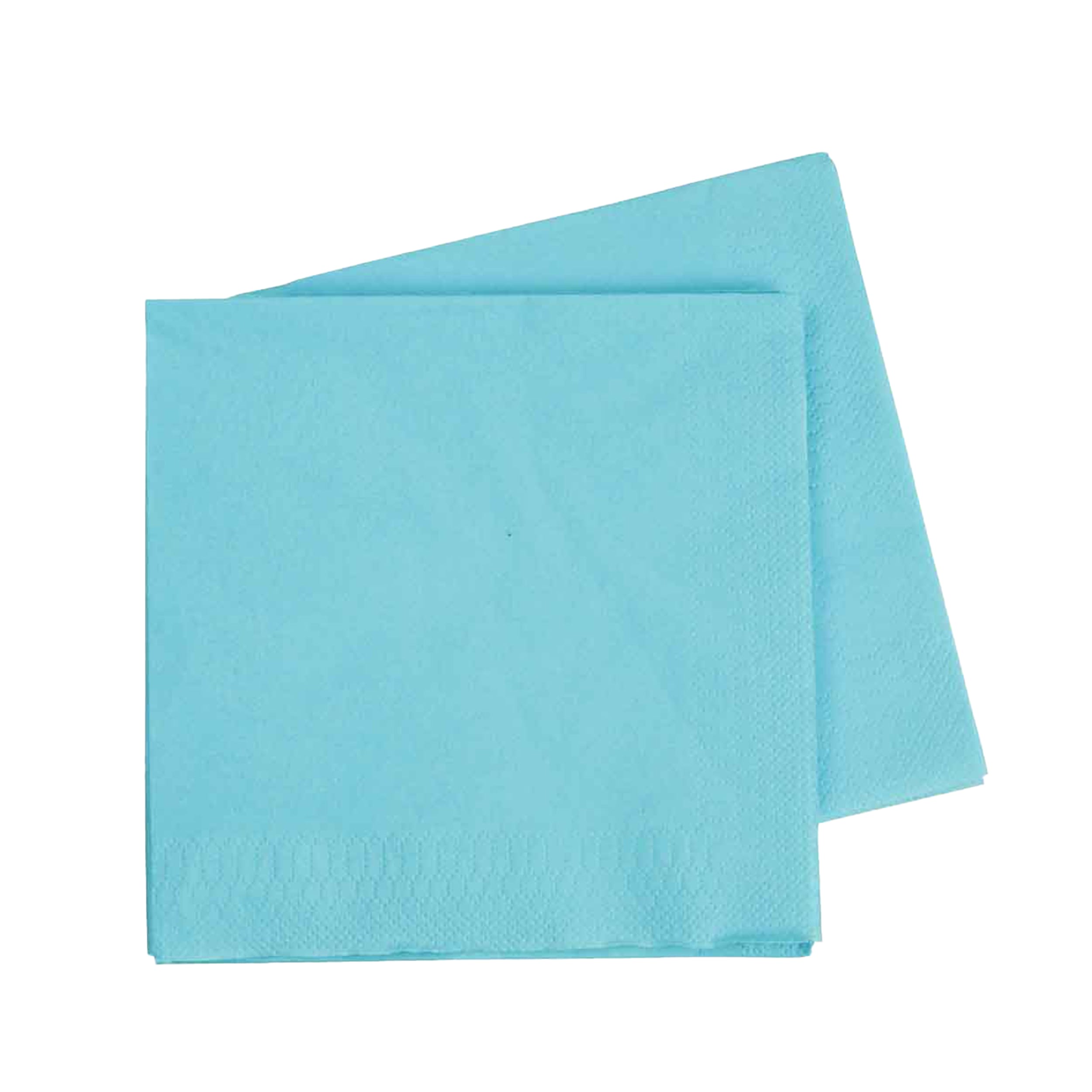 FiveStar Lunch Napkin 33cm Pastel Blue (40 Pack)