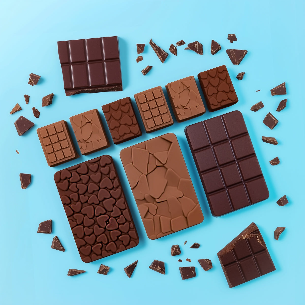 Sprinks Silicone Mould Mini & Medium Fun Choc Bar