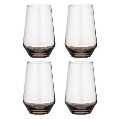 Ladelle Prism Noir 4pk Highball Tumbler
