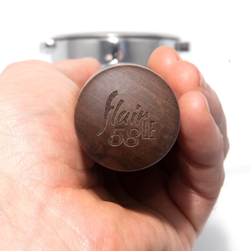 Flair 58 Walnut Portafilter & Basket